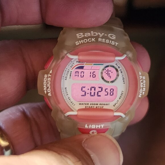 Casio G Shock - VIntage great shape set of 2 Baby G - Picture 6 of 16